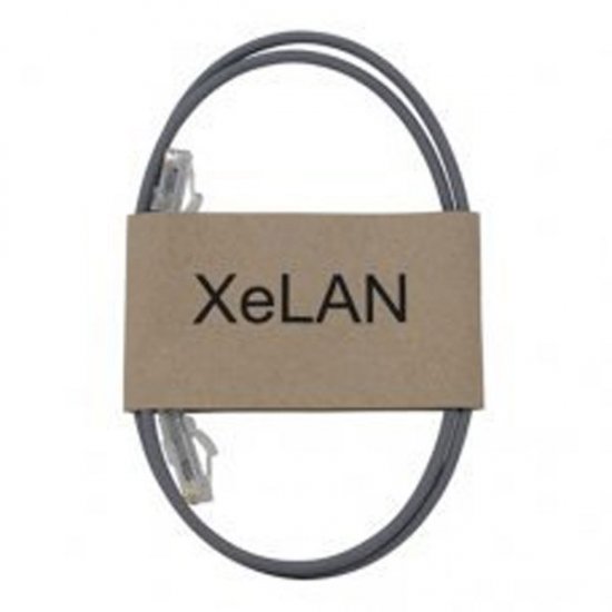XeLAN Cat5e 3m Unscreened Patch Lead Grey MOQ 10 