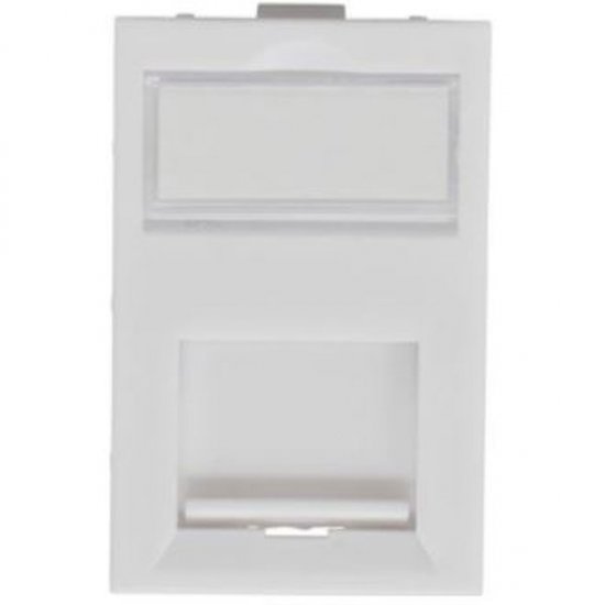 XeLAN CAT6 UTP 6c Style Module, Office White, Pack of 20 4002-0001-20