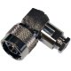 NPRASC141N Plug Elbow Solder Clamp For RG402 UT141