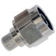 NPCR519HEX N Type Crimp Plug With Hexaganol Coupling Nut for LLA400, LMR-400, MRC 400 AFB, TZC 500 32, WBC-400, WCX400