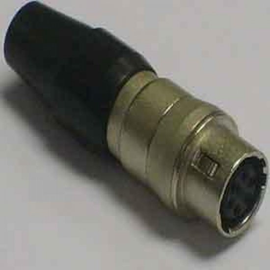 Hirose Circular Connector 4 Way Male With Jack Body 